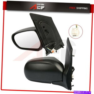 US~[ 2000-2004̃p[֐}jAtH[h}c_MPVyA~[ubNLC6269120B Power Function Manual Fold For 2000-2004 Mazda MPV Pair Mirrors Black LC6269120B