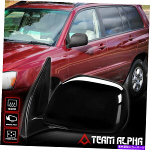 US~[ 2001-2007 Highlander [Power+Heat]̃}jAtH[ht@Ng[X^C~[ Fits 2001-2007 Highlander[POWER+HEAT]Left Side Manual Fold Factory Style Mirror