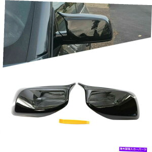 US~[ BMW E60 E61 2003-2008 2*MX^COXubNTChobN~[Jo[Lbv For BMW E60 E61 2003-2008 2*M Style Gloss Black Side Rearview Mirror Cover Caps
