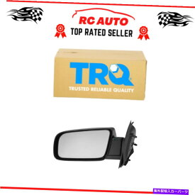 USミラー TRQマニュアルビューミラーブラックドライバーは88-05シボレーアストロサファリのためにLHを去った TRQ Manual Side View Mirror Black Driver Left LH for 88-05 Chevy Astro Safari