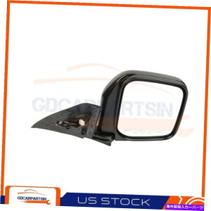 US~[ 2000N2004N̎OHeX|[ctH[hubNX[Xp[~[E For 2000-2004 Mitsubishi Monterosport Fold Black Smooth Power Mirror Right Side