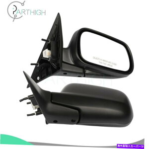 US~[ 1994-1997̃z_AR[h~[p[}jAtH[hubN76200SV2A25yA For 1994-1997 Honda Accord Mirrors Power Manual Fold Black 76200SV2A25 Pair