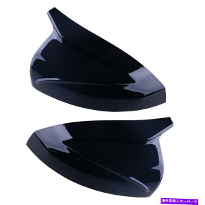 US~[ ̂鍕TChAr[EBO~[́AAEfBA3/S3 2014-2020ɂ҂̃LbvJo[Ă܂ Glossy Black Side Rear View Wing Mirror Covers Caps Fit For Audi A3/S3 2014-2020