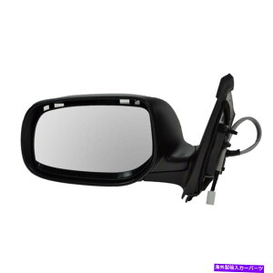 US~[ TRQ~[p[MꂽeNX`hCo[TChLH 09-13g^J[ TRQ Mirror Power Heated Black Textured Driver Side LH for 09-13 Toyota Corolla