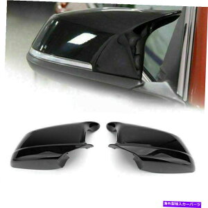 US~[ OXubNhATCh~[Jo[Lbv2PCStBbgBMW F10 PRE-LCI 11-13 TC Gloss Black Door Side Wing Mirror Cover Cap 2Pcs Fit BMW F10 Pre-LCI 11-13 TC