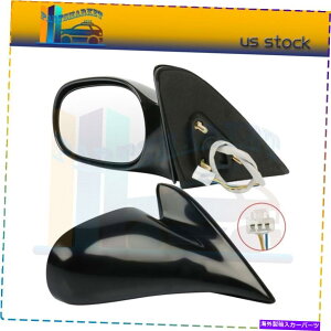 US~[ TO1321129 L+Rg^/WIJ[/PRIZM 1998-02p[ubNmtH[h~[ TO1321129 l+r For Toyota/Geo Corolla/Prizm 1998-02 Power Black Non-fold Mirrors