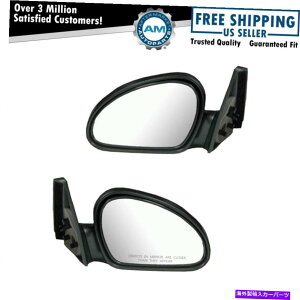US~[ }jATChr[~[98-03tH[hGXR[gZX2p2LHRHyAZbg2Zbg Manual Side View Mirrors Left LH & RH Pair Set of 2 for 98-03 Ford Escort ZX2