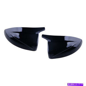 USミラー アウディA3 S3 2014-2020に適したレーンアシストホール付き1ペアサイドミラーカバー 1 Pair Side Mirror Covers w/ Lane Assist Hole Fit For Audi A3 S3 2014-2020