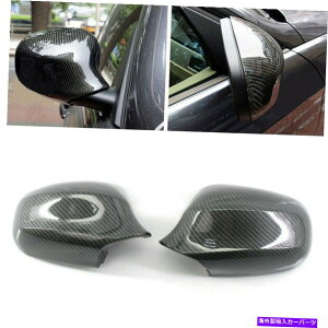 US~[ TChobN~[Jo[LbvJ[{t@Co[BMW E90tFCXtg09-11 SŮO Side Rearview Mirror Cover Cap Carbon Fiber Look For BMW E90 Facelift 09-11 SU