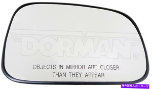 US�~���[ �V�����T�C�h�r���[�h�A�~���[�O���X�̂݉E�h�[�}��56619 New Side View Door Mirror Glass Only Right Dorman 56619