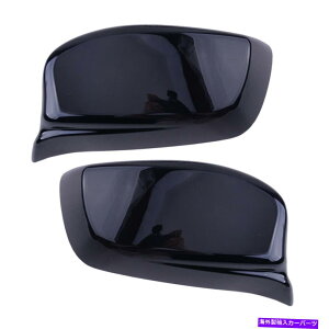 US~[ BMW E60 E61 E63 E64 2003-2008ɓKubNhATCh~[Jo[LbvyA Pair Black Door Side Mirror Cover Caps Fit For BMW E60 E61 E63 E64 2003-2008