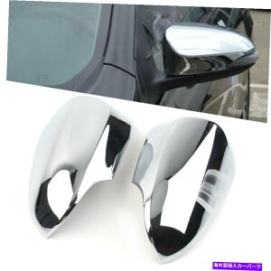 US�~���[ 2x�h�A�T�C�h���A�r���[�~���[�N�����g�����J�o�[�t�B�b�g�g���^�J���[��E170 2014-16 2x Door Side Rear View Mirror Chrome Trim Cover Fit Toyota Corolla E170 2014-16�y���s�A���i�z