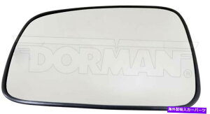 US�~���[ �V�����T�C�h�r���[�h�A�~���[�K���X���h�[�}��56618�̂� New Side View Door Mirror Glass Only Left Dorman 56618