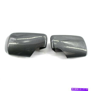 US~[ BMW E46 98-05hA~[pJo[LbvLRTChJ[{t@Co[CT Fit for BMW E46 98-05 Cover Cap for Door Mirror L&R Side Carbon Fiber Printed CT