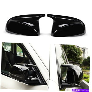 US~[ Ԃ̌r[~[Jo[CAP BMW X3 X4 X5 X7 G02 G03 G03 G06 Car Replacement View Mirror Cover Cap Black For BMW X3 X4 X5 X7 G01 G02 G03 G06
