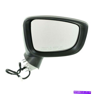 US~[ VMA1321181Ẽp[hA~[}jA2014-2016}c_3̐܂肽 New MA1321181 Right Side Power Door Mirror Manual Folding For 2014-2016 Mazda 3