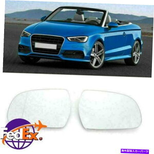 US~[ 8k0857535f~[KX+AEfBA4 B9 2013-16hCo[N3ɉEtBbg 8K0857535F Mirror Glass w/Plate Left+Right Fit For Audi A4 B9 2013-16 Driver N3