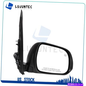 US�~���[ 2011 - 17�N�̃g���^�V�G�i�~���[�p���[���M���ꂽ���炩�ȍ�����q�E�� For 2011-17 Toyota SIENNA Mirror Power Heated Smooth Black Passenger Right Side�y���s�A���i�z