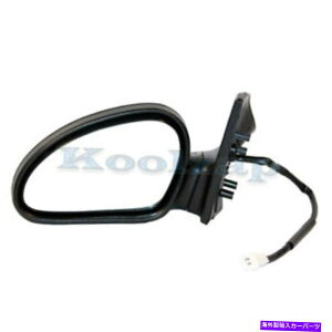 US~[ 97-02̃GXR[g4hAƃg[T[̃Ar[~[p[ubNmtH[h For 97-02 Escort 4-Door & Tracer Rear View Mirror Power Black Non-Fold Left Side