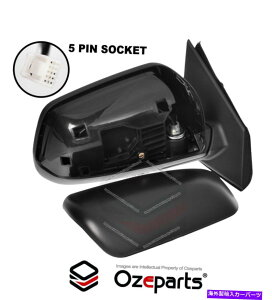 US~[ rhEdhA~[ubNno a/f mitsubishi lancer cj 07?15 RH Right Hand Electric Door Mirror Black No A/F For Mitsubishi Lancer CJ 07~15