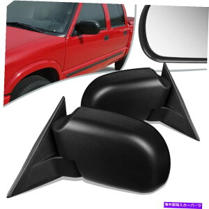 US�~���[ �t�B�b�g98-04 S10�s�b�N�A�b�v�\�m�}�y�A�}�j���A���T�C�h�h�A�~���[�Z�b�gGM1320188 GM1321188 Fit 98-04 S10 Pickup Sonoma Pair Manual Side Door Mirror Set GM1320188 GM1321188