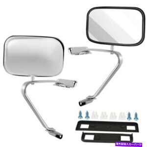 US~[ 2xXeX|̐܂肽݃}jA~[EtH[hF100 F150gbN 2X Stainless Steel Fold Manual Mirrors Right left Side For Ford F100 F150 Truck
