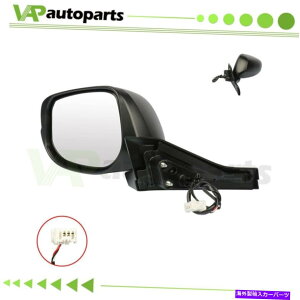 US�~���[ 2010-2014 Honda InsightLX���f�����T�C�h�~���[�u���b�N�p���[�@�\ Fits 2010-2014 HONDA INSIGHT LX MODEL Left Side Mirror Black Power Function�y���s�A���i�z