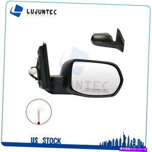 US~[ iEj2012-2016̃TChr[p[r[~[z_CR-VubNeNX` (Right) Side View Power View Mirror For 2012-2016 Honda CR-V Black Textured