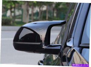 US~[ GLOSS BLACK SIDEobN~[BMW X3 X4 X5 X5 X7 G01 G05 G07p̃Jo[Lbv Gloss Black Side Rearview Mirror Cover Caps For BMW X3 X4 X5 X6 X7 G01 G05 G07