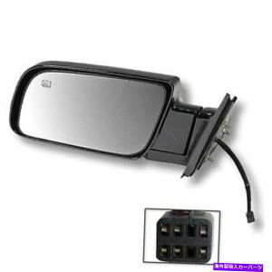 US~[ 98-99V{[GMCxO̐܂肽݃hA~[ubNp[MhCo[̍ 98-99 CHEVY GMC SUBURBAN Folding Door Mirror BLACK Power HEATED Driver Side LEFT