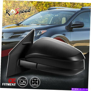 US~[ 2015Ñg^RAV4̍hCo[TChp[܂肽ݎAr[~[ Left Driver Side Powered Adjust Folding Rear View Mirror for 2015 Toyota Rav4
