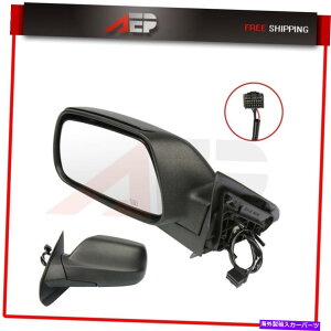 US~[ 2005-10̃p[M}jAtH[hW[vOh`FL[TCh~[ubN Power Heated Manual Fold For 2005-10 Jeep Grand Cherokee Left Side Mirror Black