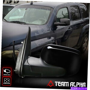 US~[ tBbg2007-2011VFr[HHR [p[]̖}jAtH[hOEX^C~[ Fits 2007-2011 Chevy HHR [POWER] Left Side Polished Manual Fold OE Style Mirror