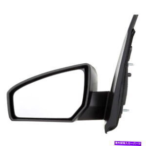 US�~���[ 07-12�̃u���b�N�p���[�T�C�h�r���[�h�A���A�~���[���Y�Z���g�����h���C�o�[ Black Power Side View Door Rear Mirror For 07-12 Nissan Sentra LEFT DRIVER