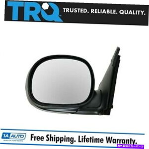 US~[ TRQp[TChr[~[OXubNhCo[́AFV[YsbNAbvgbN̂߂LH܂ TRQ Power Side View Mirror Gloss Black Driver Left LH for F-Series Pickup Truck