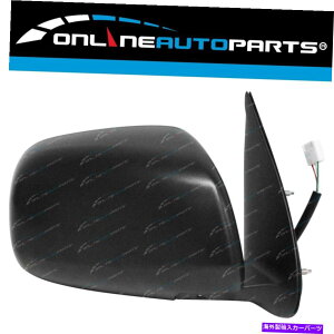US�~���[ Toyota Hilux 2005?6/2010 ute right rhs��RH�u���b�N�G���N�g���b�N�T�C�h�h�A�~���[ RH Black Electric Side Door Mirror for Toyota Hilux 2005~6/2010 Ute Right RHS�y���s�A���i�z