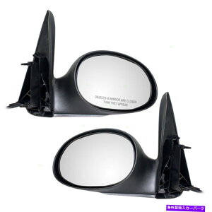 USミラー 新しいペアセットパワーサイドミラーガラスハウジング04-10クライスラーPTクルーザーワゴン New Pair Set Power Side Mirror Glass Housing 04-10 Chrysler PT Cruiser Wagon