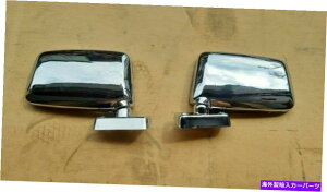 US�~���[ Chrome Side Door Mirror��Datsun 73-83 B310���Y80-89 720�s�b�N�A�b�vD21 L��R�ɓK�����܂� Chrome Side Door Mirror fits Datsun 73-83 B310 Nissan 80-89 720 Pickup D21 L&R�y���s�A���i�z