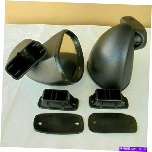 US�~���[ Plymouth Barracuda 440 Cuda 2-Door 383/335 HP 1970-1974 Bullet Black Mirror�y�A PLYMOUTH BARRACUDA 440 Cuda 2-Door 383/335 HP 1970-1974 BULLET BLACK MIRROR PAIR