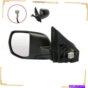 US~[ 07-11̃z_CR-VTCh~[}jAtH[hp[MhCo[ For 07-11 Honda Cr-V Left Side Mirror Manual Fold Power Heated Adjustment Driver