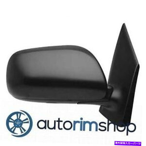 US~[ TO1321232 2007-2011̏qTCh}jAhA~[g^XZ_ TO1321232 Passenger Side Manual Door Mirror for 2007-2011 Toyota Yaris Sedan