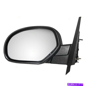 US~[ }jAhA~[̓LfbNV{[GMCsbNAbvSUVhCo[TCheNX`[ɓK܂ Manual Door Mirror fits Cadillac Chevrolet GMC Pickup SUV Driver Side Textured