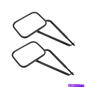 USミラー 新しいサイドバックミラーカードアリアビューJK JL TJ YJ CJに適しています New Side Rearview Mirror Car Door Rear View Fits For JK JL TJ YJ CJ