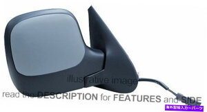 US�~���[ �T�C�h�~���[�v�W���[�q��p�[�g�i�[1996-2002�d�C�M�E Side Mirror Peugeot Ranch Partner 1996-2002 Electric Thermal Right