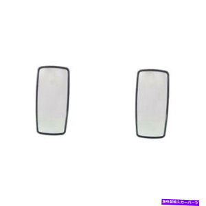 US~[ VhA~[KX̃yAtBbgt[tB[gCi[wr[f[eBM2 100 2004-16 w/oM NEW DOOR MIRROR GLASS PAIR FITS FREIGHTLINER HEAVY DUTY M2 100 2004-16 W/O HEAT