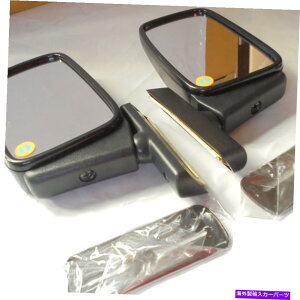 US~[ XoEbNX550 aiig 1979-81yAubNhA~[JX^gNVbN Subaru Rex 550 AIIG 1979-81 Pair Black Door Mirrors Custom Retro Classic
