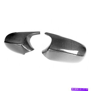 US~[ J[{t@Co[obNr[TCh~[LbvJo[BMW E90 E91/E92 PRE-LCI OɓKĂ܂ Carbon Fiber Rearview Side Mirror Cap Cover Fit For BMW E90 E91/E92 PRE-LCI o