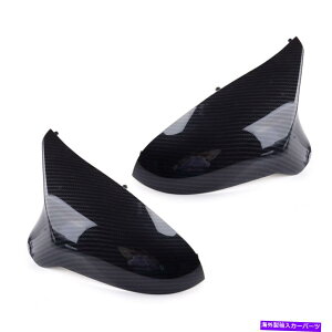 US~[ 2XABSJ[{t@Co[TChobN~[Jo[LbvBMW F82 M4 F80 M3ɃtBbg 2xABS Carbon Fiber Side Rearview Mirror Cover Cap Part Fit For BMW F82 M4 F80 M3