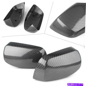 US~[ ABSTChobN~[Jo[BMW E60 2004-2007 2PCSɓKJ[{t@Co[ ABS Side Rearview Mirror Cover Trim Carbon Fiber Fit for BMW E60 2004-2007 2PCS