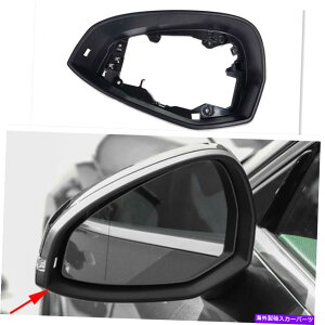 US~[ TCh~[nEWOAEfBA4 B9/A5 17-21ɃtBbg郊Ar[~[t[ Left Side Mirror Housing Rear View Mirror Frame Fit For Audi A4 B9/A5 17-21